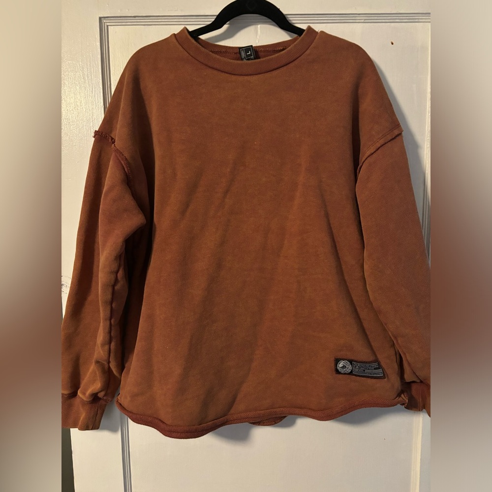 100% french terry cotton crew neck